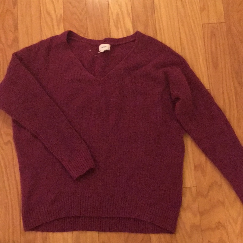 Purple sweater